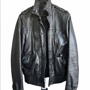 Leather jacket